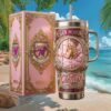 Johnny Depp Art Never Fades Compass & Skull Collector Tumbler with Box Johnny Depp Art Never Fades Compass & Skull Collector Tumbler with Box