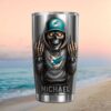 Arizona Cardinals Skull Middle Finger Custom Name Tumbler 20oz30oz Arizona Cardinals Skull Middle Finger Custom Name Tumbler 20oz30oz