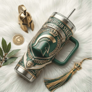 Michigan State Spartans Pride NCAA College Football Commemorative Tumbler