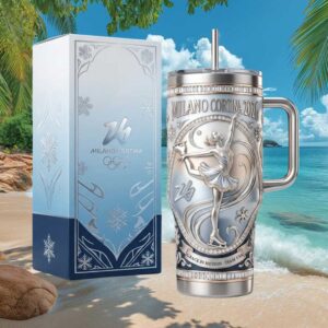 Milano Cortina 2026 Winter Olympics Figure Skating Commemorative Tumbler