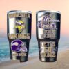 Seattle Football Glitter Insulated Cup with Handle Floral Seahawk Design Seattle Football Glitter Insulated Cup with Handle Floral Seahawk Design