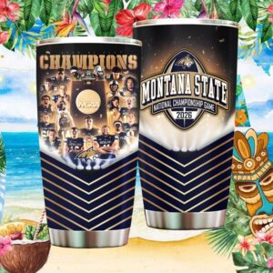 Montana State Bobcats 2026 NCAA Football National Champions Commemorative Tumbler