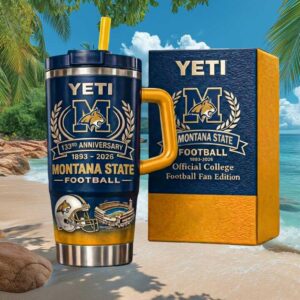 Montana State Bobcats Football 133rd Anniversary 1893 2026 40oz Tumbler