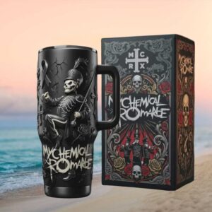 My Chemical Romance The Black Parade Skeleton 3D 40oz Tumbler