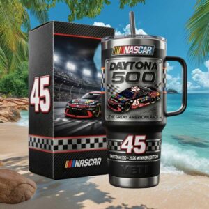 NASCAR Daytona 500 2026 Winner Edition Luxury 40oz Tumbler