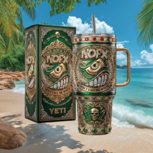 NOFX Punk Rock Elite “Don't Call Me White” Custom 40oz Tumbler
