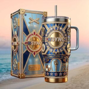 NSYNC No Strings Attached 25th Anniversary Crystal Edition Tumbler