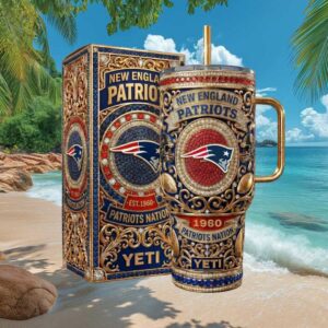 New England Patriots Nation Diamond Anniversary Edition Tumbler