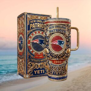 New England Patriots Nation Diamond Anniversary Edition Tumbler