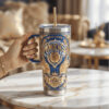 Fourth Wing Basgiath War College Dragon 3D Metal Effect Commemorative Tumbler Fourth Wing Basgiath War College Dragon 3D Metal Effect Commemorative Tumbler