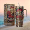 Luxury Atlanta Braves Diamond Embossed 40oz Tumbler with Handle Luxury Atlanta Braves Diamond Embossed 40oz Tumbler with Handle