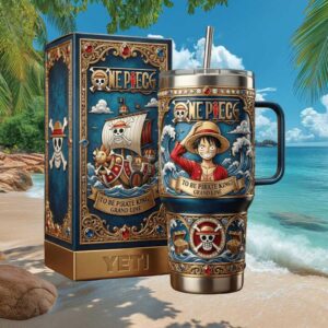 One Piece “To Be Pirate King” Grand Line Monkey D. Luffy Collector Tumbler