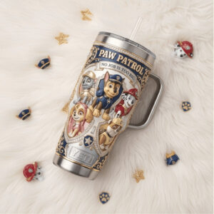 PAW Patrol “No Job Is Too Big” 3D Character Luxury Kids Tumbler