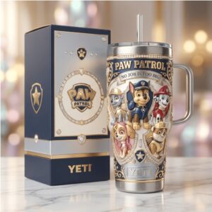 PAW Patrol “No Job Is Too Big” 3D Character Luxury Kids Tumbler