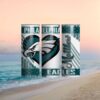 Philadelphia Eagles Abstract Smoke & Fire Helmet Art Tumbler Philadelphia Eagles Abstract Smoke & Fire Helmet Art Tumbler