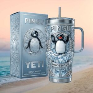 Pingu “Noot Noot” Arctic Crystal Ice Couture Edition Tumbler