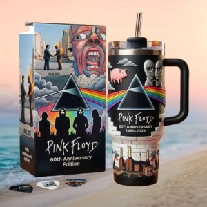Pink Floyd 60th Anniversary Dark Side of the Moon Collector Edition Tumbler