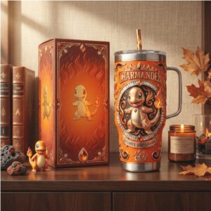 Pokemon Charmander Ignite The Spark 3D Sculpted Fire Type Tumbler