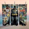Retro Batman Comic Book Collage Skinny Tumbler Sublimation Wrap Retro Batman Comic Book Collage Skinny Tumbler Sublimation Wrap