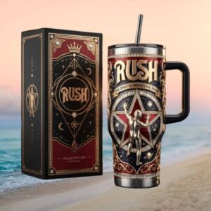 Rush Band “Spirit Of Progressive Sound” Starman Collector's Edition Tumbler