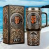 Seattle Mariners “True To The Blue” Luxury Compass Logo 3D Embossed Tumbler Seattle Mariners “True To The Blue” Luxury Compass Logo 3D Embossed Tumbler