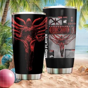 Stranger Things Mind Flayer and Vecna Infographic Technical Tumbler