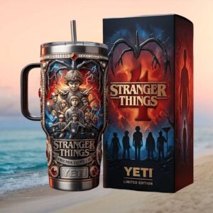 Stranger Things Season 4 “Friends Don't Lie” Limited Edition Yeti Tumbler