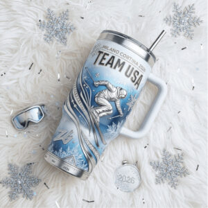 Team USA Freestyle Skiing Milano Cortina 2026 Limited Edition Tumbler