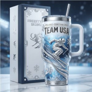 Team USA Freestyle Skiing Milano Cortina 2026 Limited Edition Tumbler