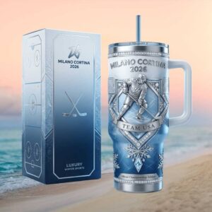 Team USA Ice Hockey Milano Cortina 2026 Official Championship Edition Tumbler