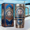 Toronto Blue Jays Signature 40oz Tumbler Silver & Blue Rogers Centre Design Toronto Blue Jays Signature 40oz Tumbler Silver & Blue Rogers Centre Design