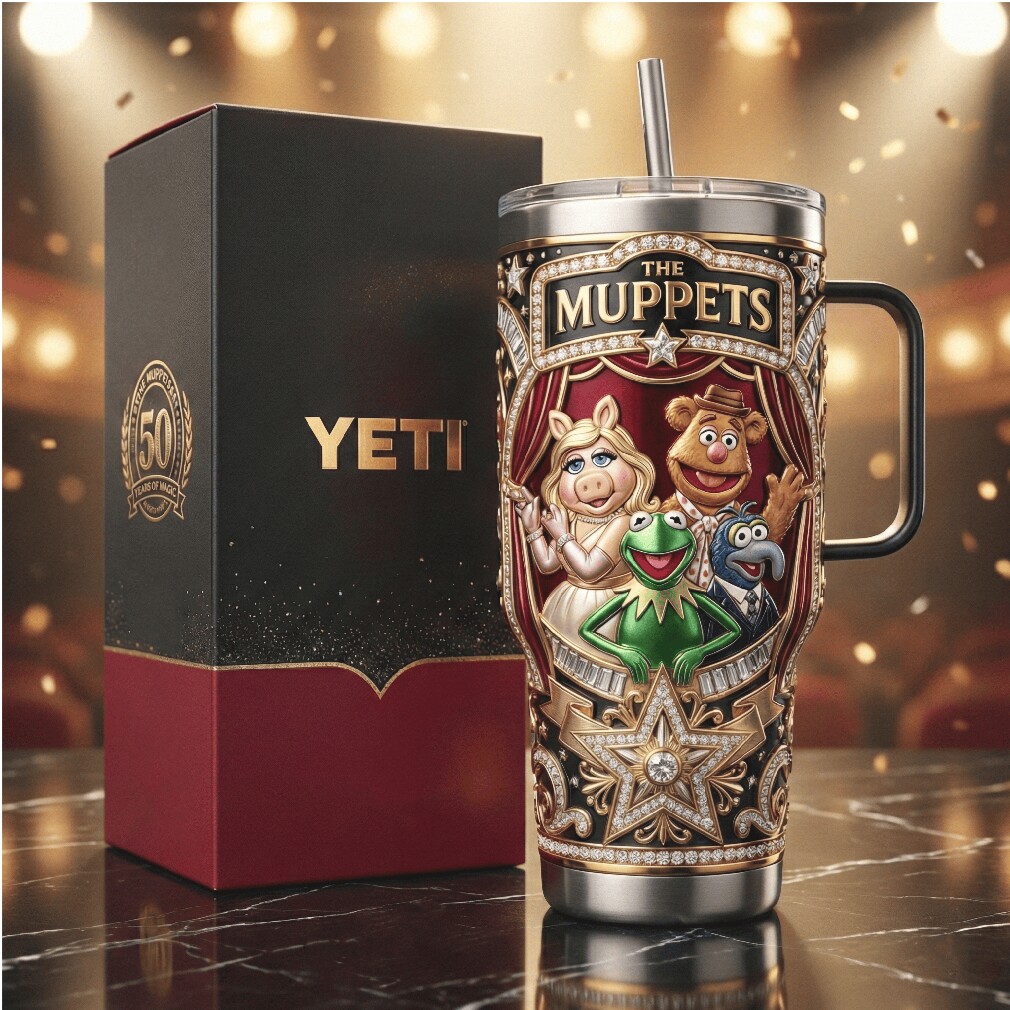 The Muppets 50th Anniversary Theater Stage 3D Sculpted Luxury Tumbler The Muppets 50th Anniversary Theater Stage 3D Sculpted Luxury Tumbler