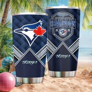 Toronto Blue Jays 2025 World Series American League Champions Navy Tumbler