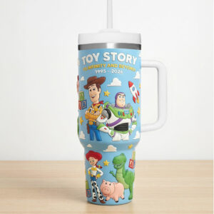 Toy Story To Infinity and Beyond 30th Anniversary 40oz Tumbler with Handle