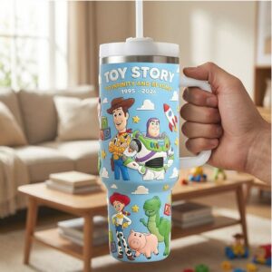 Toy Story To Infinity and Beyond 30th Anniversary 40oz Tumbler with Handle