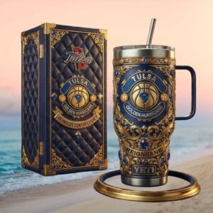 Tulsa Golden Hurricane NCAA Basketball Luxury Tumbler Reynolds Center Legacy