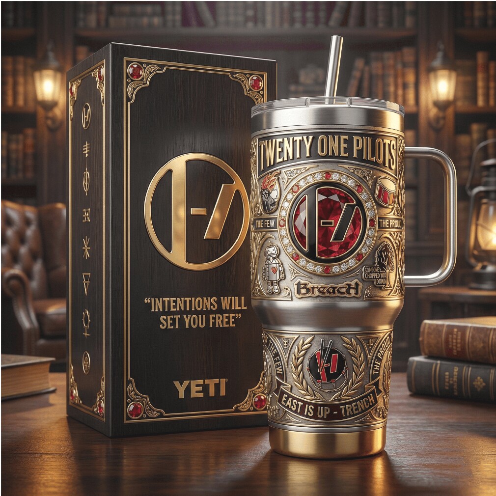 Twenty One Pilots “Clancy” Era Breach Inspired Luxury 40oz Tumbler Twenty One Pilots “Clancy” Era Breach Inspired Luxury 40oz Tumbler