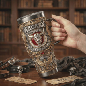 Wacken 2026 Anniversary Rain or Shine Thrash Legacy 40oz Tumbler