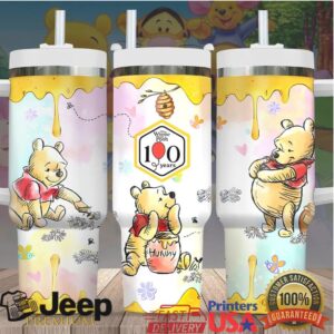 Winnie the Pooh 100th Anniversary Honey Drip 40oz Insulated Tumbler