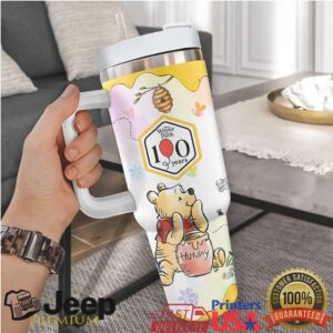 Winnie the Pooh 100th Anniversary Honey Drip 40oz Insulated Tumbler