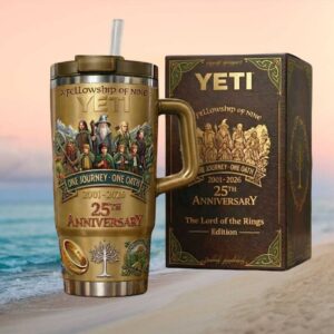 YETI Lord of the Rings 25th Anniversary Fellowship of Nine Collector's Tumbler