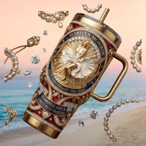 Marilyn Monroe 100th Anniversary Diamonds Are A Girl's Best Friend Tumbler