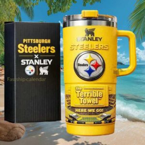 Pittsburgh Steelers x Stanley The Terrible Towel Limited Edition 40oz Tumbler