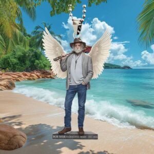 Bob Weir x Grateful Dead Angel Wings Memorial Car Ornament Bob Weir x Grateful Dead Angel Wings Memorial Car Ornament