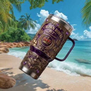Crown Royal 87th Anniversary Limited Edition 40oz Tumbler with Handle