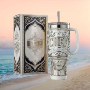 Executive Chef Craft Passion Excellence Silver 40oz Tumbler with Box