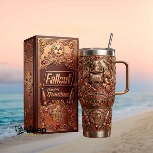 Fallout Nuka Cola Quantum T 51 Power Armor 40oz Tumbler