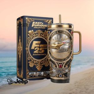 Fast & Furious 25th Anniversary Limited Edition 40oz Tumbler with Handle