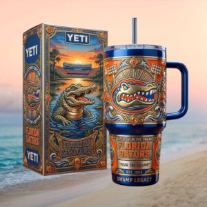 Florida Gators “Saturday in the Swamp” 40oz Tumbler   Swamp Legacy Collector’s Edition