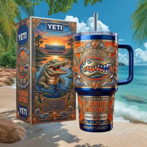 Florida Gators “Saturday in the Swamp” 40oz Tumbler   Swamp Legacy Collector’s Edition